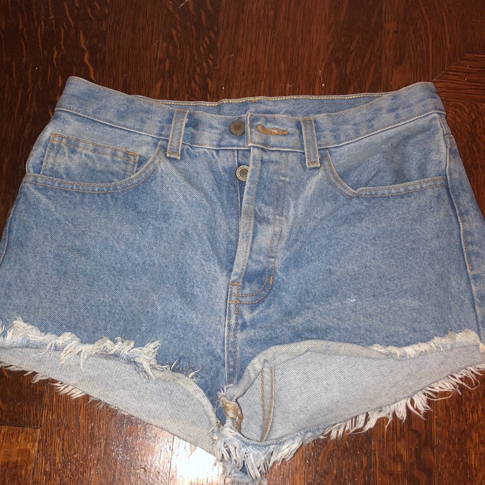 Purchased from Brandy Melville— jean shorts